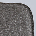 Premium Square Ceramic Plate – Grey Stone Slab Design 19 x 19cm