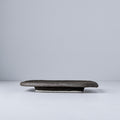 Premium Square Ceramic Plate – Grey Stone Slab Design 19 x 19cm
