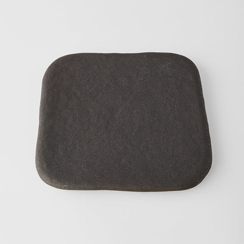 Premium Square Plate – Stone Slab Design 25cm