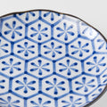 Premium Tapas Plate – Blue Flower Design 16.5cm