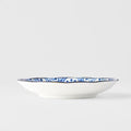 Premium Blue Petal Crest Tapas Plate 16.5cm Dishwasher Microwave Safe