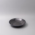 Premium Flat Based Pasta Bowl – Dark Blue Midnight Pearl Glaze 23cm