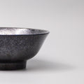 Premium Fluted Udon Bowl – Dark Blue Midnight Pearl Glaze 21cm