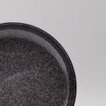 Premium 22cm Midnight Pearl Glaze High Rim Ceramic Plate Dishwasher Microwave Safe