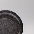 Premium Thick Edge Plate – Dark Blue Midnight Pearl Glaze 25cm