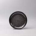Premium Thick Edge Plate – Dark Blue Midnight Pearl Glaze 25cm