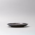 Premium Thick Edge Plate – Dark Blue Midnight Pearl Glaze 25cm