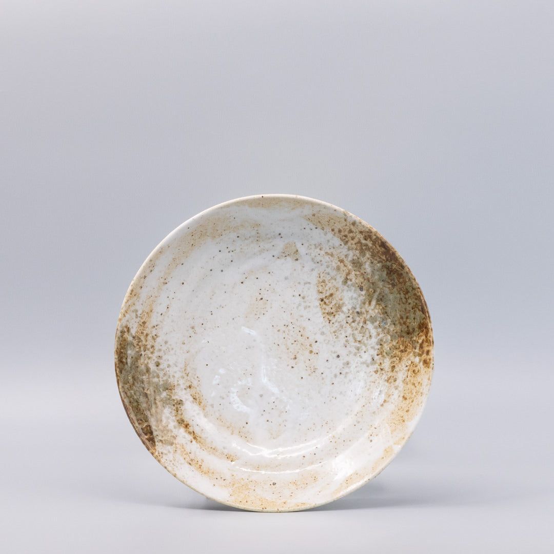 Pasta Bowl Flat Base 22.5cm Snow Bamboo Glaze - SuperSaverAU - view 3