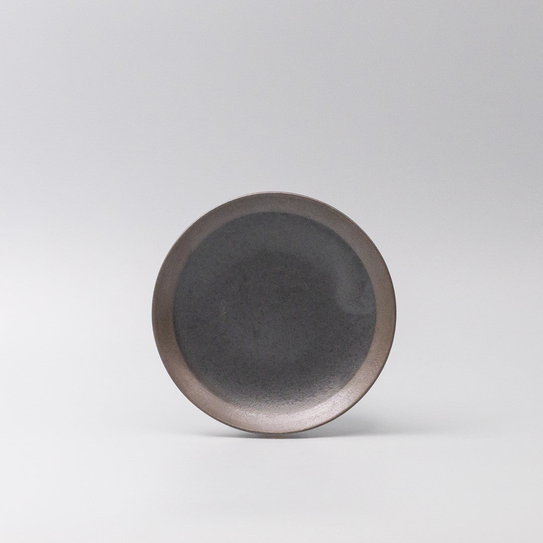 Premium Bisque Edge Saucer – Black 15cm