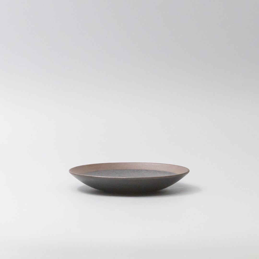 Premium Bisque Edge Saucer – Black 15cm