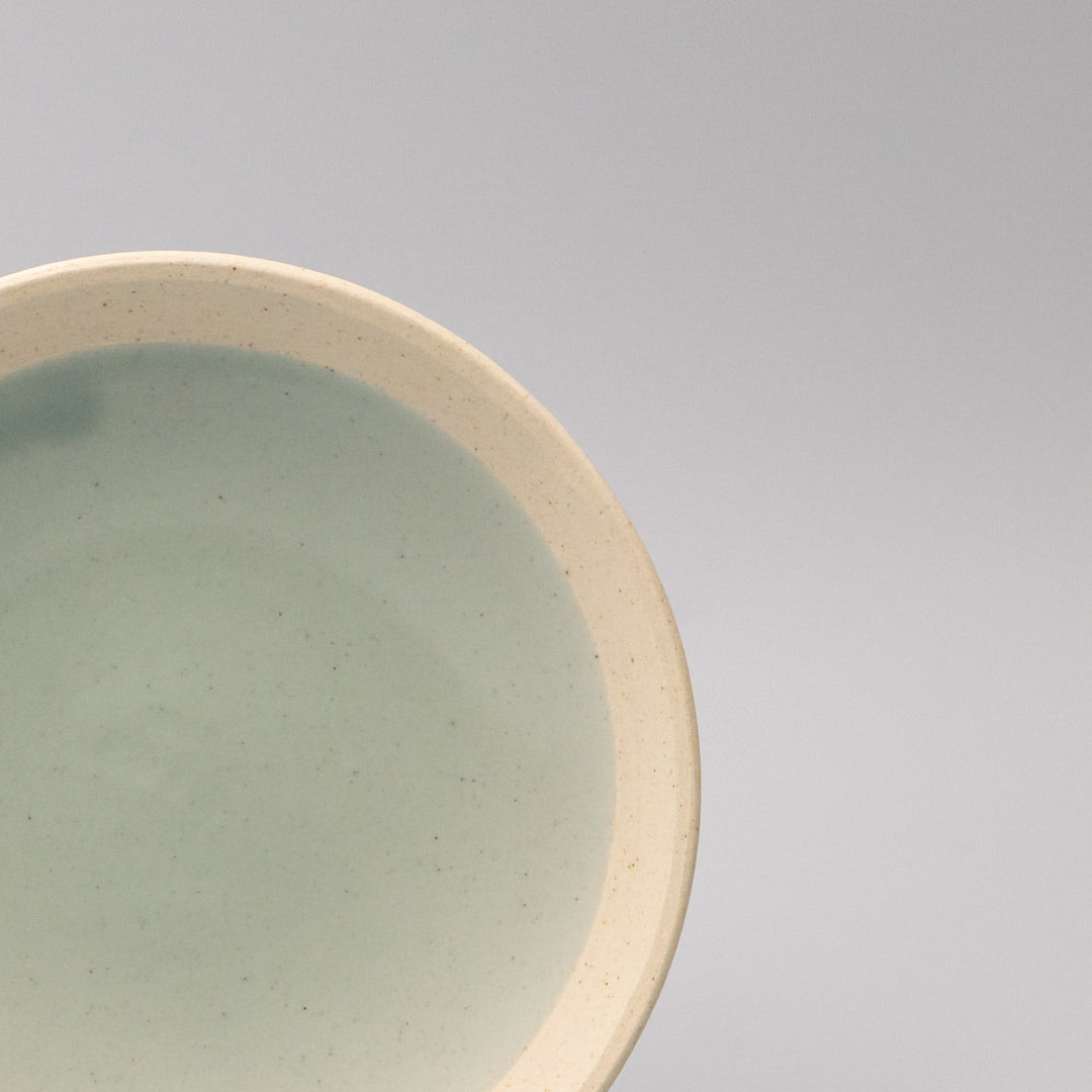Premium Bisque Edge Saucer – Tomei Blue 15cm
