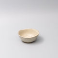 Premium 11cm Fawn Glaze Lopsided Ceramic Bowl Dishwasher Microwave Safe