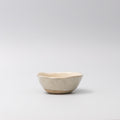 Premium 11cm Fawn Glaze Lopsided Ceramic Bowl Dishwasher Microwave Safe