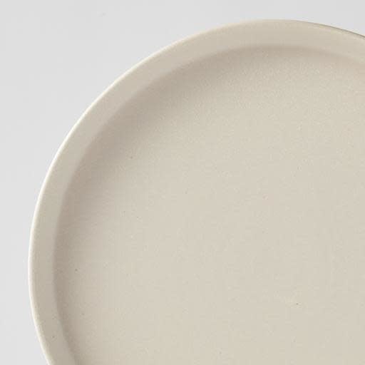 Premium 25cm Craft White Glaze High Rim Ceramic Plate Dishwasher Microwave Safe