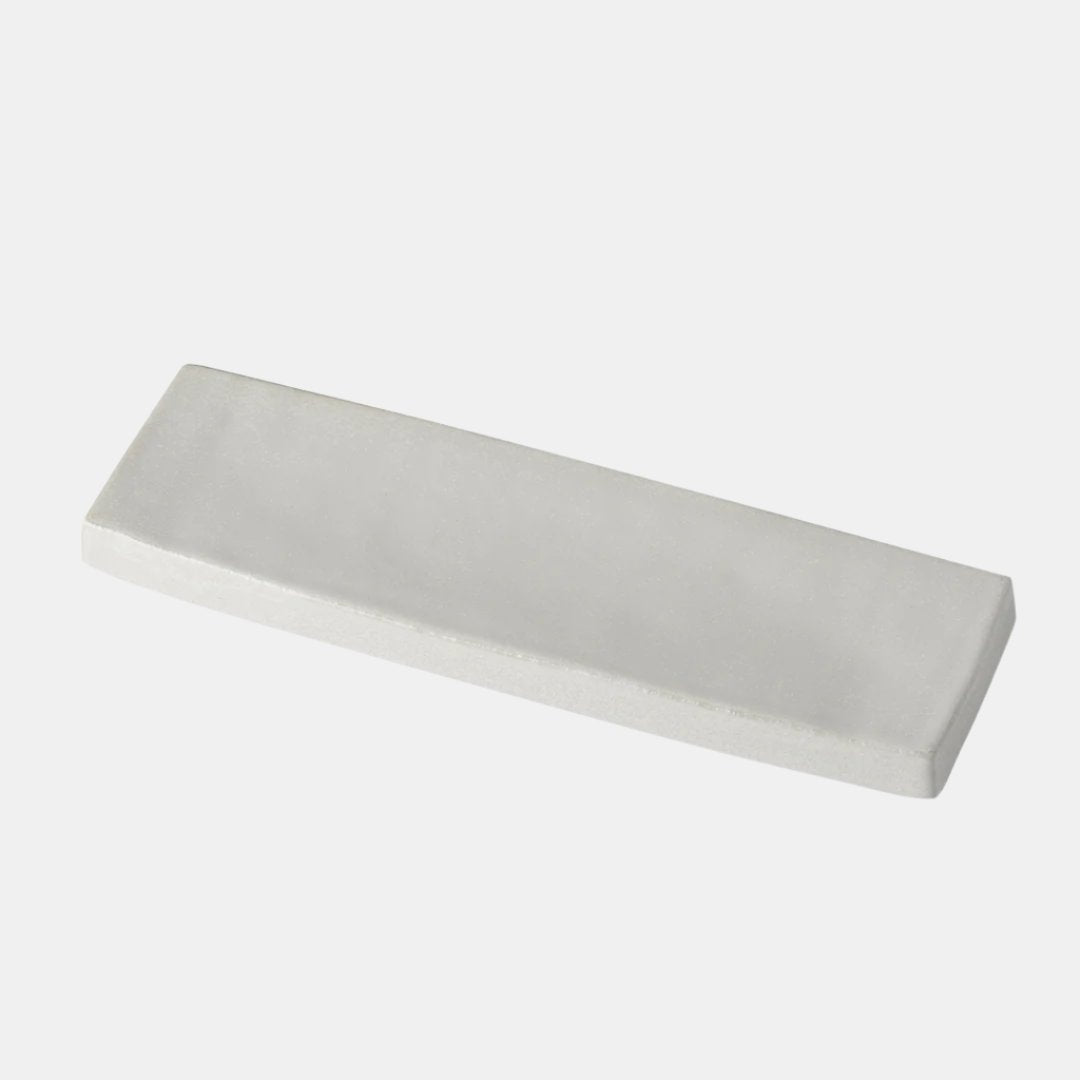 Premium Rectangular Ceramic Plate – Craft White Glaze 29 x 9cm