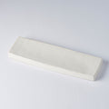 Premium Rectangular Ceramic Plate – Craft White Glaze 29 x 9cm