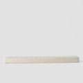Premium Rectangular Ceramic Plate – Craft White Glaze 29 x 9cm