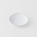 Premium Plate – White Snow Leaf Glaze 12.5cm