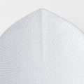 Premium Plate – White Snow Leaf Glaze 12.5cm