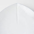 Premium Dinner Plate – White Snow Leaf Glaze 25.5cm