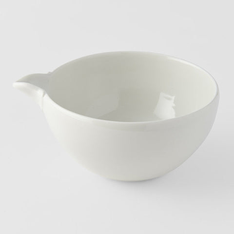 Premium Pourer – Ivory White Glaze 300ml Sauce Server