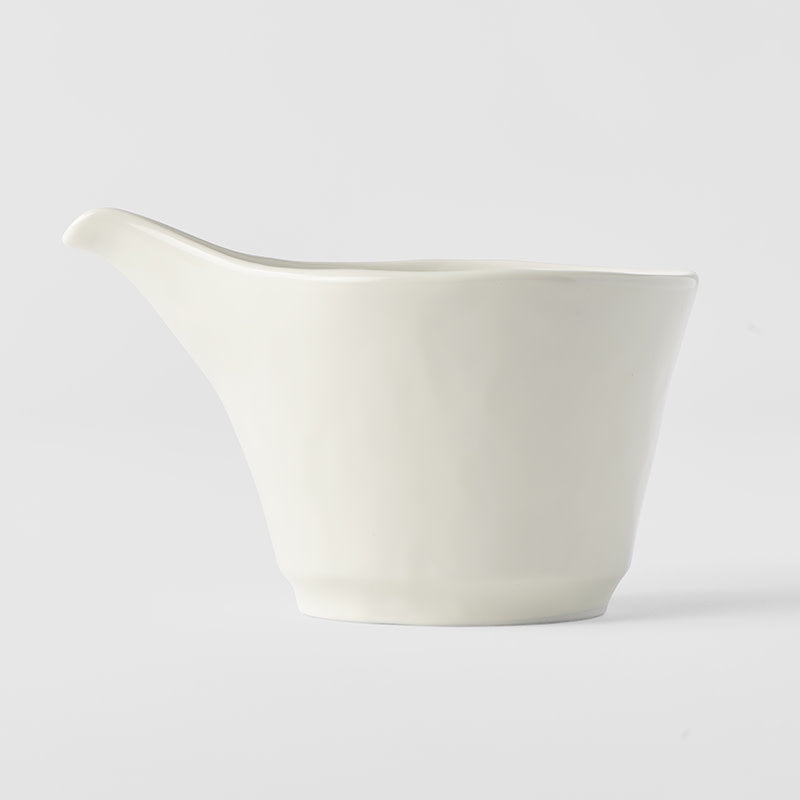 Premium Sake Pourer – Ivory White Glaze 200ml