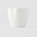 Premium Craft Teacup – White Ivory Glaze 200ml