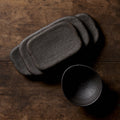 Premium 13cm Egg Shaped Stone Glaze Ceramic Bowl 200ml Dishwasher Microwave Safe