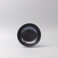 Premium Organic Shape Bowl – Kanso Matte Black Glaze 17cm