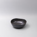 Premium Organic Shape Bowl – Kanso Matte Black Glaze 20cm