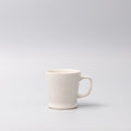 Premium 8.5cm White Dot Glaze Ceramic Mug Japanese Tableware