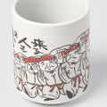 Premium Sushi Mug – White Hotei Design 250ml