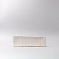 Premium 33cm White Glaze Ceramic Sashimi Plate Dishwasher Microwave Safe