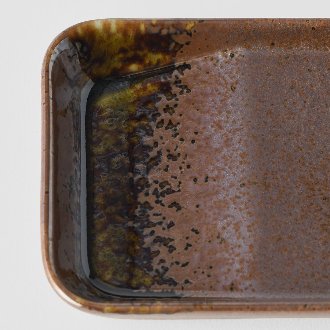 Premium 13cm Shigaraki Brown Glaze Ceramic Sauce Dish 30ml Dishwasher Microwave Safe