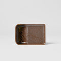 Premium 13cm Shigaraki Brown Glaze Ceramic Sauce Dish 30ml Dishwasher Microwave Safe
