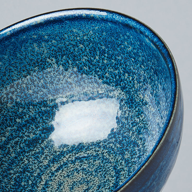 Premium Udon Bowl – Kanso Indigo Blue Glaze 19cm, 800ml