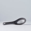 Premium Small Ceramic Spoon – Kanso Matt Black 15cm