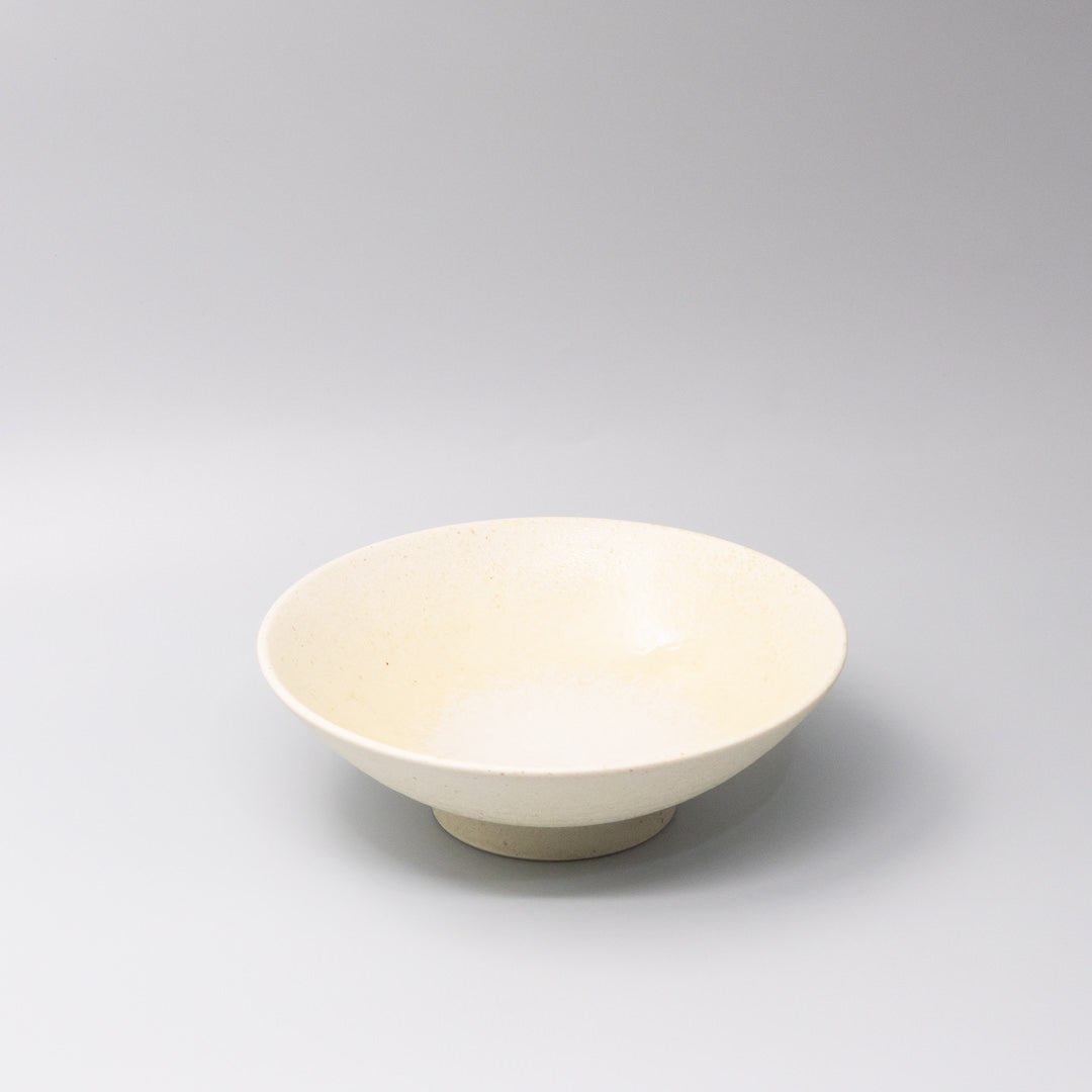 Premium 24cm Buttermilk Glaze Ramen Bowl Japanese Tableware