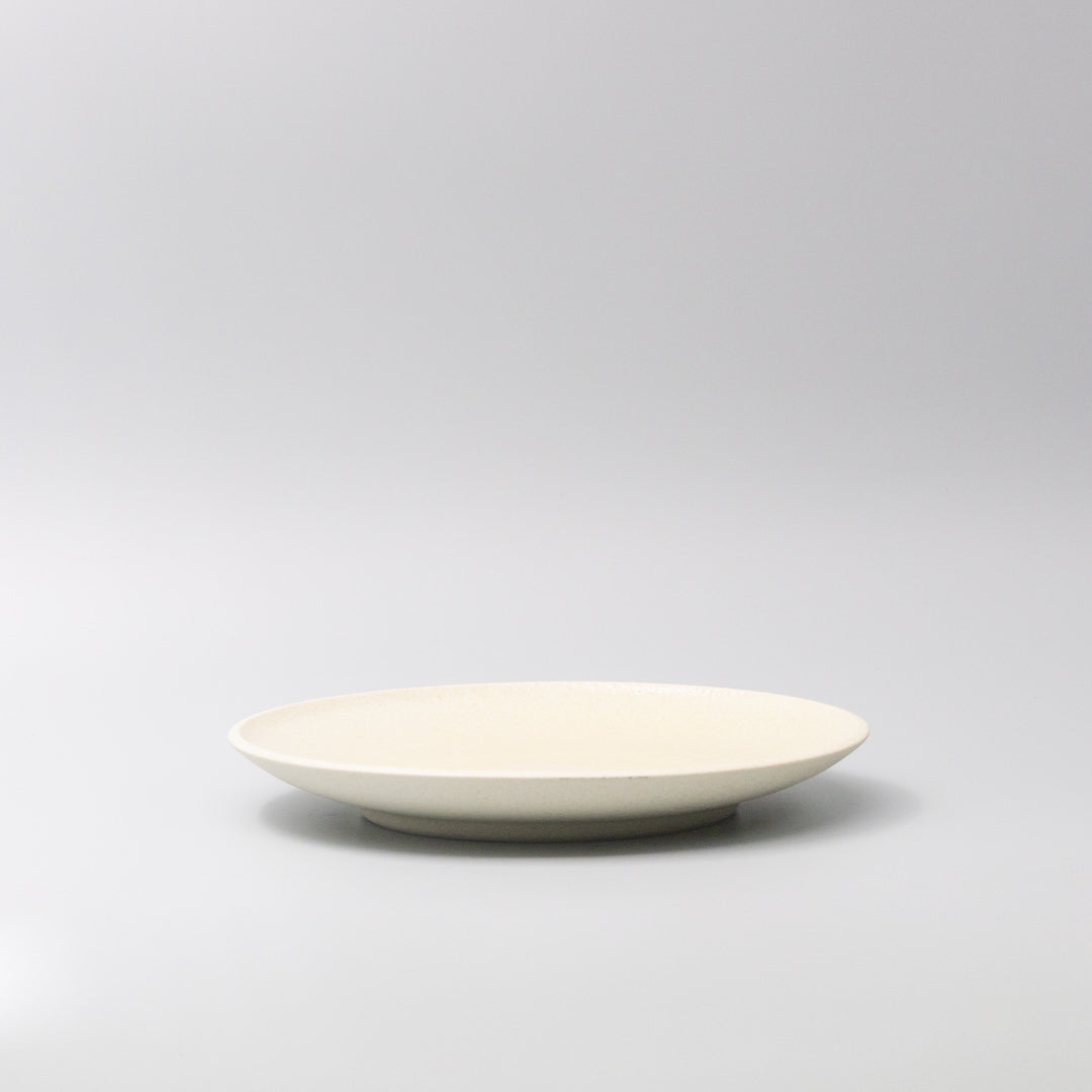 Premium Dinner Plate – White Buttermilk Glaze 26cm