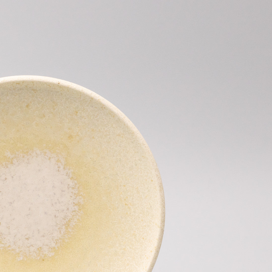 Premium Tapas Plate – White Buttermilk Glaze 17cm