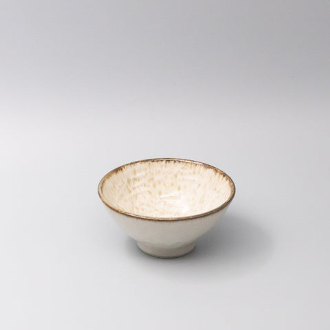 Premium Bowl – White Ivory Pearl Glaze 15.5cm