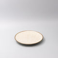 Premium 26cm Ivory Pearl Glaze Ceramic Dinner Plate Dishwasher Microwave Safe