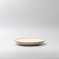 Premium 26cm Ivory Pearl Glaze Ceramic Dinner Plate Dishwasher Microwave Safe
