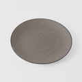 Premium 28.5cm Earth Glaze Grey Ceramic Dinner Plate Dishwasher Microwave Safe