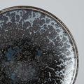 Premium Tapas Plate – Black Pearl Glaze 17cm