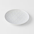 Premium 17cm White Star Glaze Ceramic Tapas Plate Dishwasher Microwave Safe