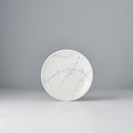Premium 17cm White Blossom Glaze Ceramic Tapas Plate Dishwasher Microwave Safe