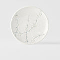 Premium 17cm White Blossom Glaze Ceramic Tapas Plate Dishwasher Microwave Safe