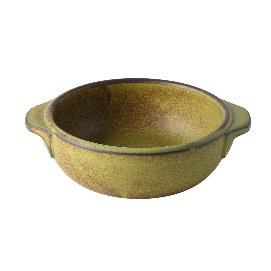 Premium Ceramic Oven Pot – Green Donabe 15cm, 400ml
