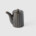 Premium 125ml Tenmokku Glaze Ceramic Soy Pot Dishwasher Microwave Safe